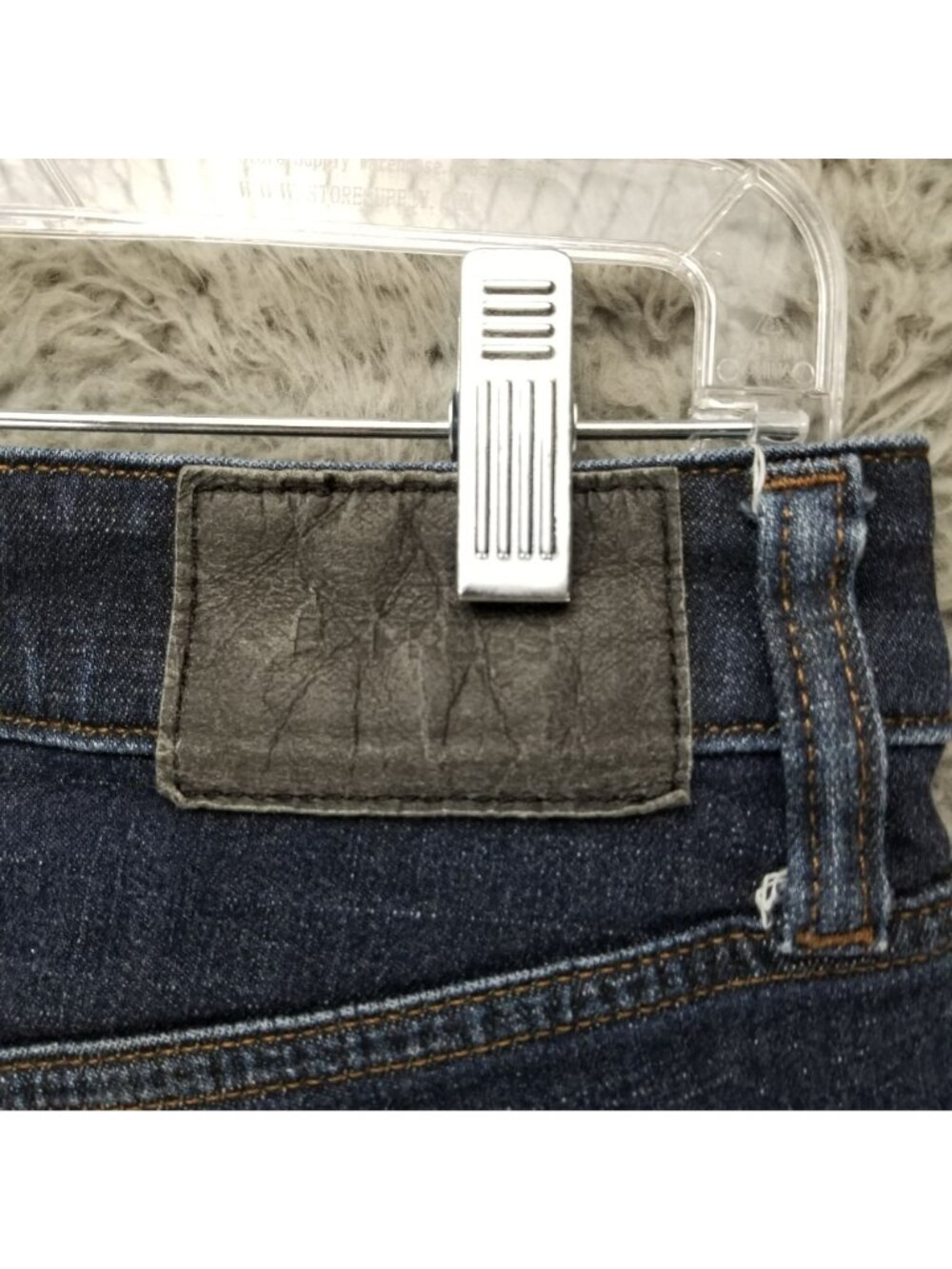 Express Jeans Mens 30x32 Blue Skinny Hyper Stretch Denim - Picture 11 of 15